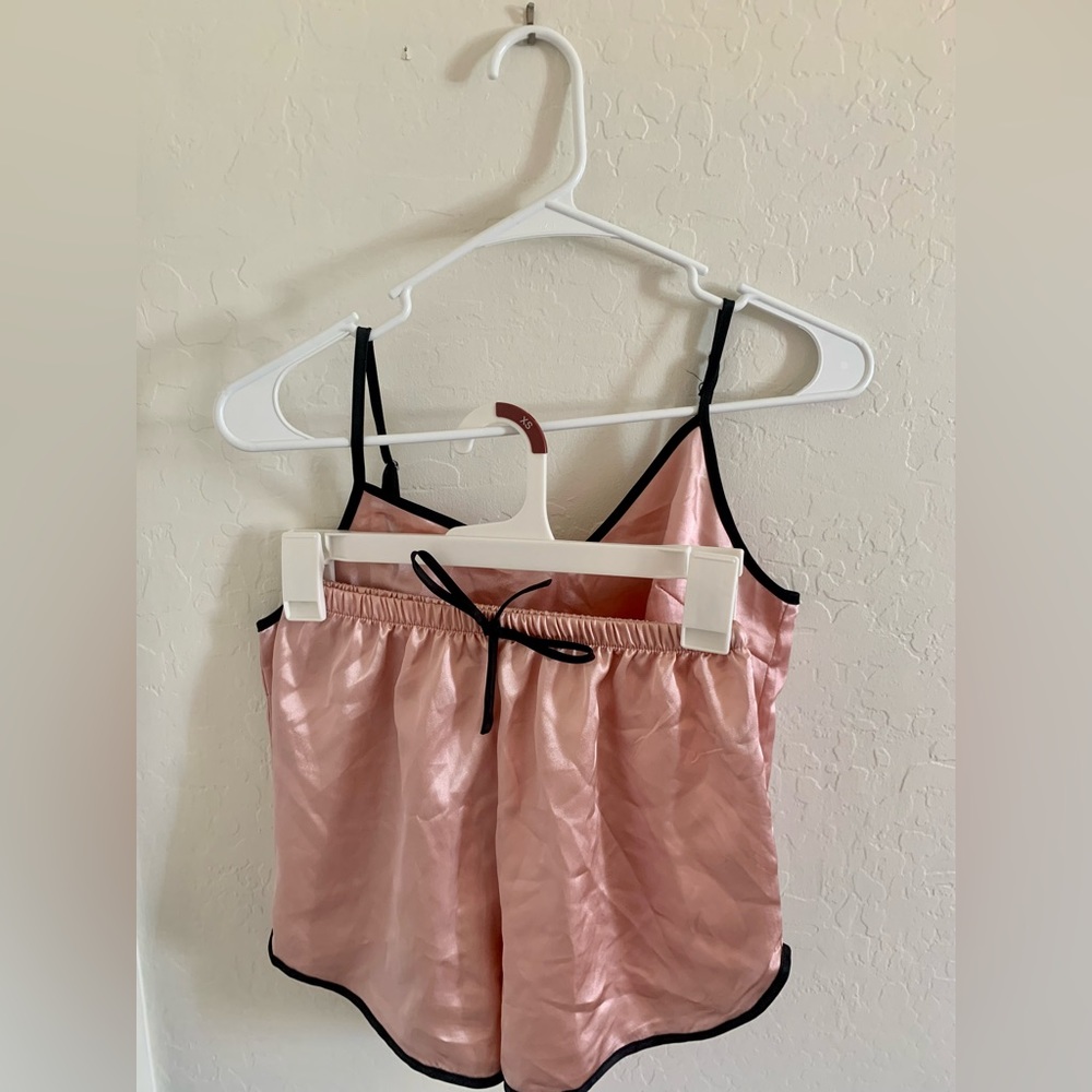 Satin-y pink sleep Set